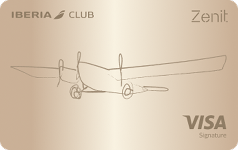 Tarjeta Iberia Club Zenit · Visa Signature